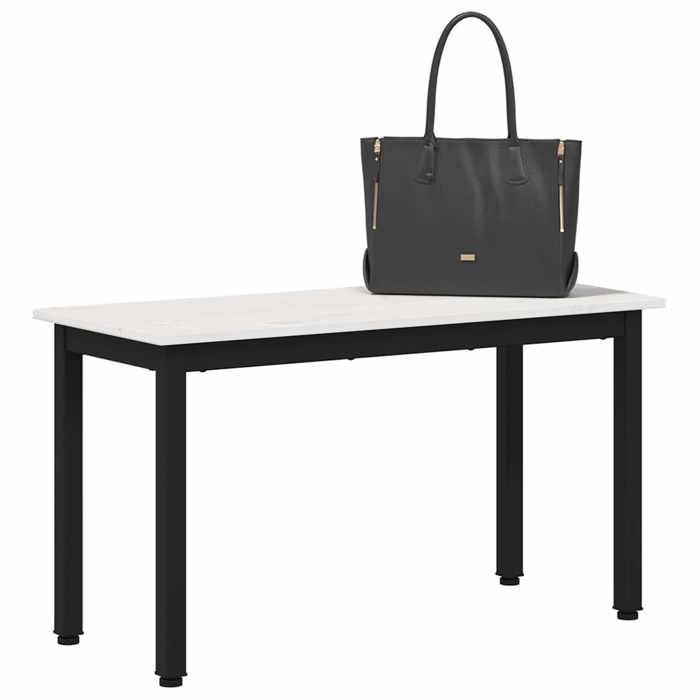 Meuble de couloir - banc Blanc 80x35x45 cm - Bois de pin massif - design élégant - pour maison(88237）