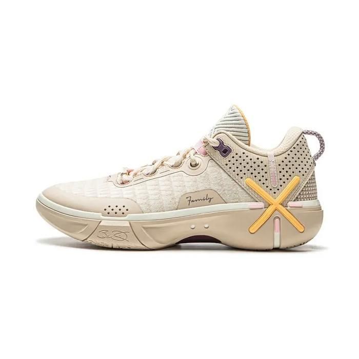 Chaussures de basketball Li Ning Wade Shadow 6 - beige/jaune Chaussures de basketball Li Ning Wade Shadow 6 - beige/jaune