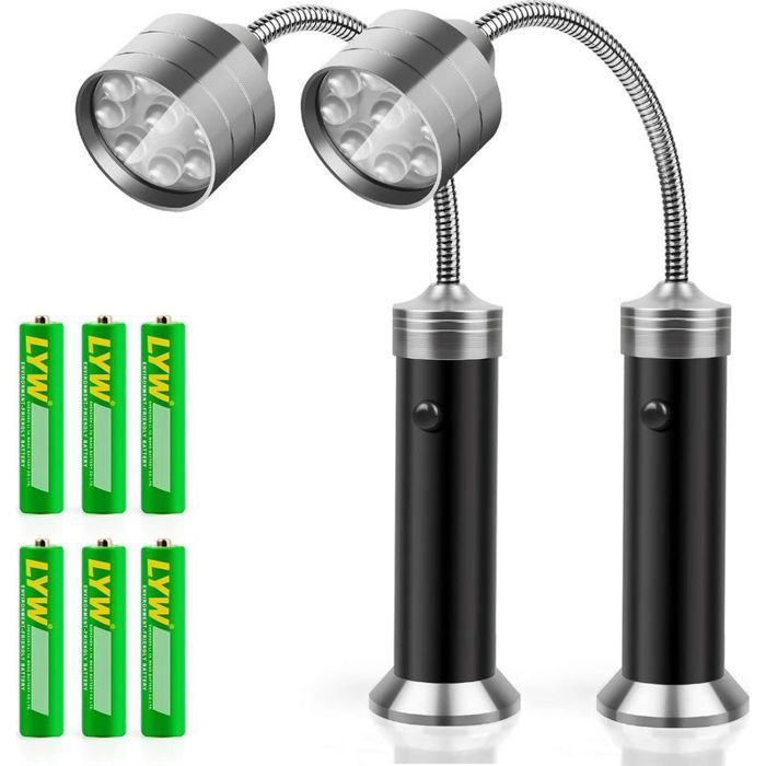 Lampe LED ultra-lumineuse pour barbecue piles incluses – idéal fumoir & cadeau homme