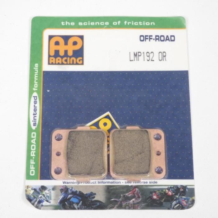 Plaquettes De Frein AP Racing Or Pour Kawasaki 750 ZXR Stinger 1989-1990 - AVG/AVD - Neuf