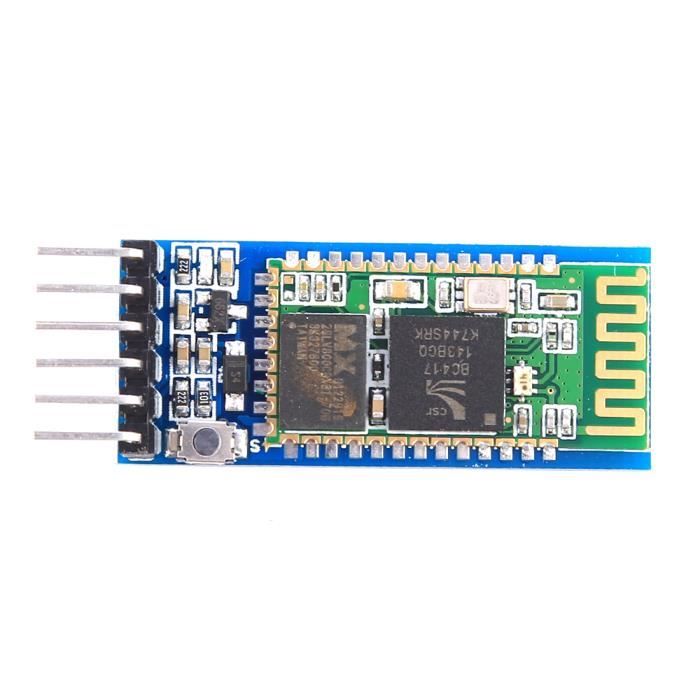 Module Bluetooth HC-05 - Lot De 3, émetteur/récepteur Série, Compatible Arduino, Raspberry Pi, Portée 10 M - 13