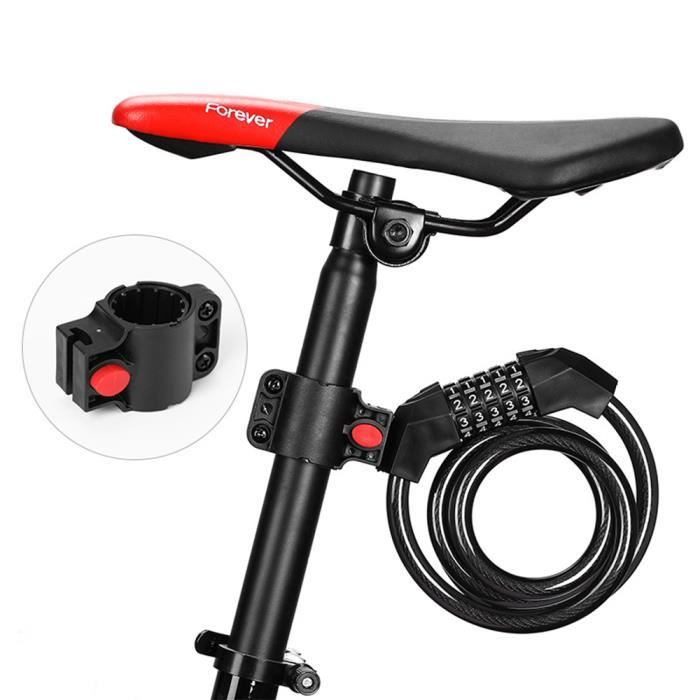 Todeco Cadenas Trotinette Electrique, Antivol Velo electrique Antivol Chaine Velo pour Scooter électrique Vélo Moto, avec 3 clés