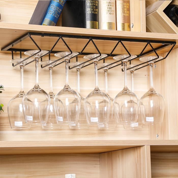 Porte-gobelet Bar Cuisine-Vin de salle à manger en verre-Bar-outils accessoires verres Hanger