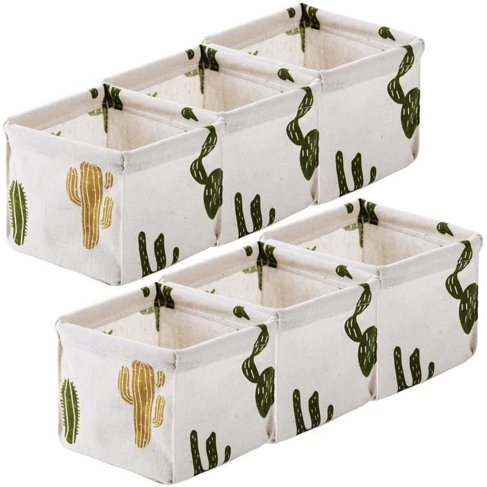 Boîtes De Rangement En Tissu - Lot De 3 - 31 X 20 X 16 Cm - Avec Armature Métallique Et Poignées - Pliables, Pour Vêtements, Jouets, Livres
