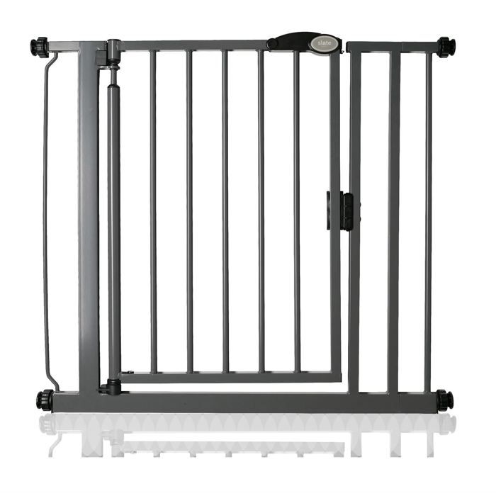 Barrière Sécurité Q-Fix Venture Extra-Haute 110cm - Fixation Pression Animaux Enfants