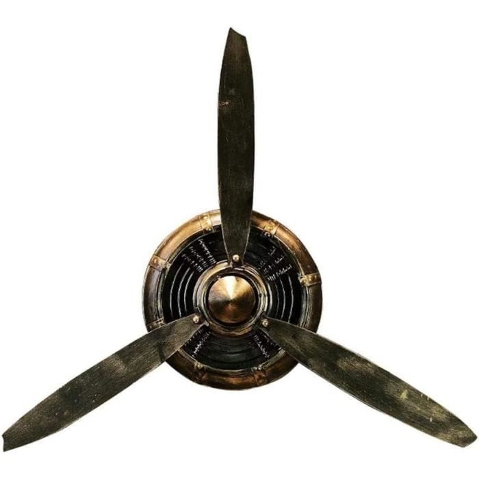 Décoration Murale Historique Hélice D'avion WWI Blue Tip - Réplique Décoration Murale 120x12x5cm - Authentic Models AP186 Décoration Murale Thème Aviation
