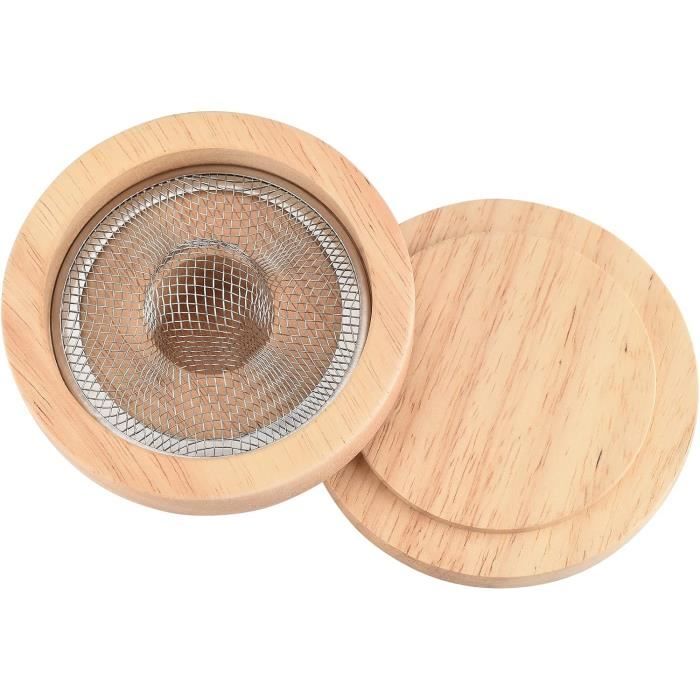 Kit Fumoir à Cocktail Ancien - Fumoir En Bois Pour Whisky, Bourbon, Viandes - Avec Brosse Nettoyage