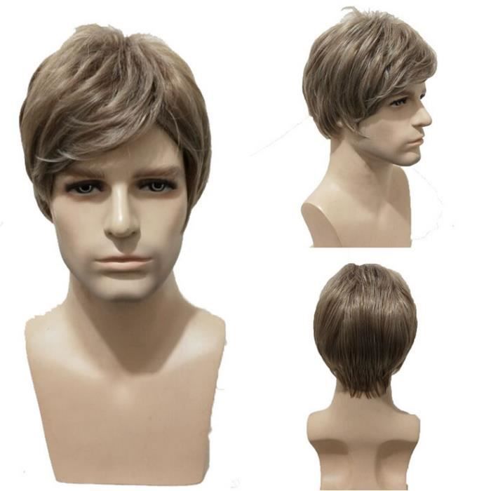perruque blonde pour homme