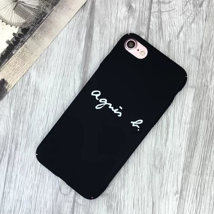 Agnes B Coque Apple Iphone 6 6s Noir Cdiscount Telephonie