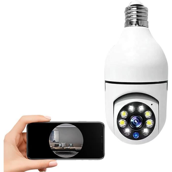 Caméra de sécurité extérieure WiFi Full HD 1080P étanche avec