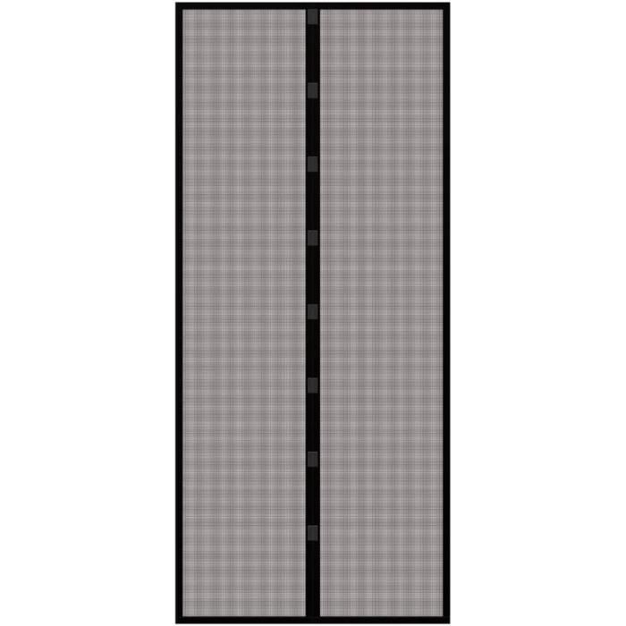 Magnétique Moustiquaire Pour Porte, 80x215 Cm Rideau De Porte