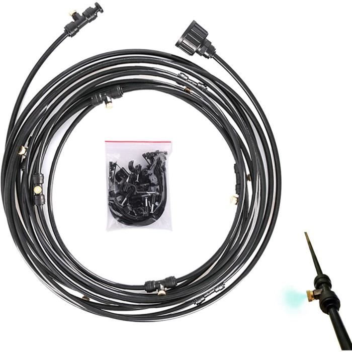 O'Fresh Lot Système De Brumisation Haute Pression 12 Buses + Kit