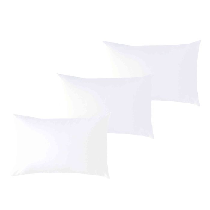 P Tit Basile Lot X3 Taies D Oreiller Bebe 40x60 Cm 100 Coton Bio 57 Fils Certifie Oeko Tex Coloris Blanc Cdiscount Maison