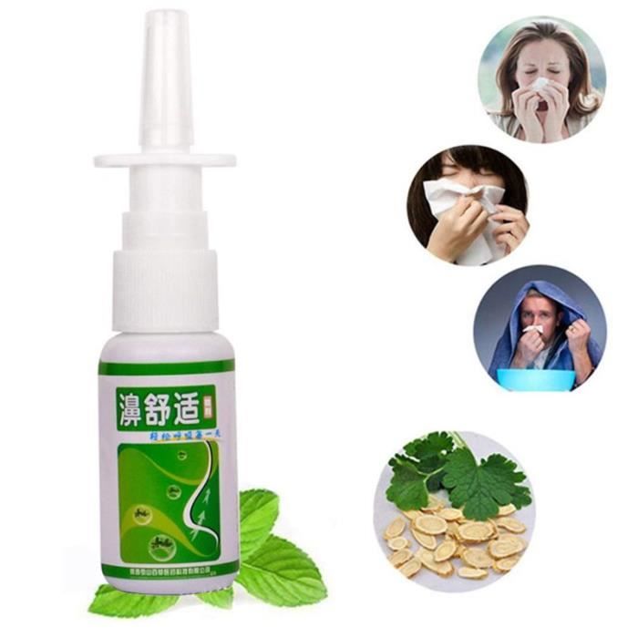 Spray Nasal naturel à base de plantes pour soulager les démangeaisons,  20ml, pour le nez, pour la rhinite, la sinusite, [41B6945] - Cdiscount  Santé - Mieux vivre