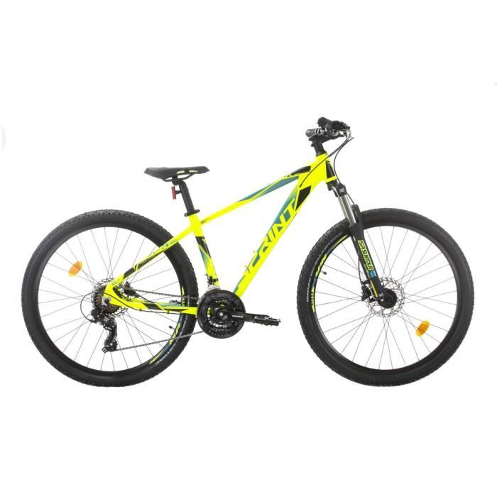 VTT Sprint Maverick Cadre Aluminium Shimano 21 Vitesses  Freins Disc