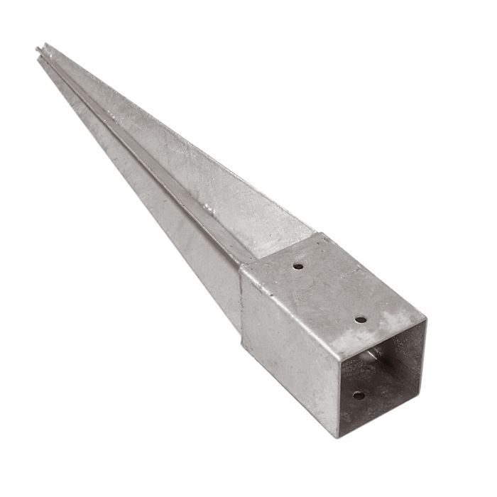 support-poteau-enfoncer-9-x-9-cdiscount-bricolage