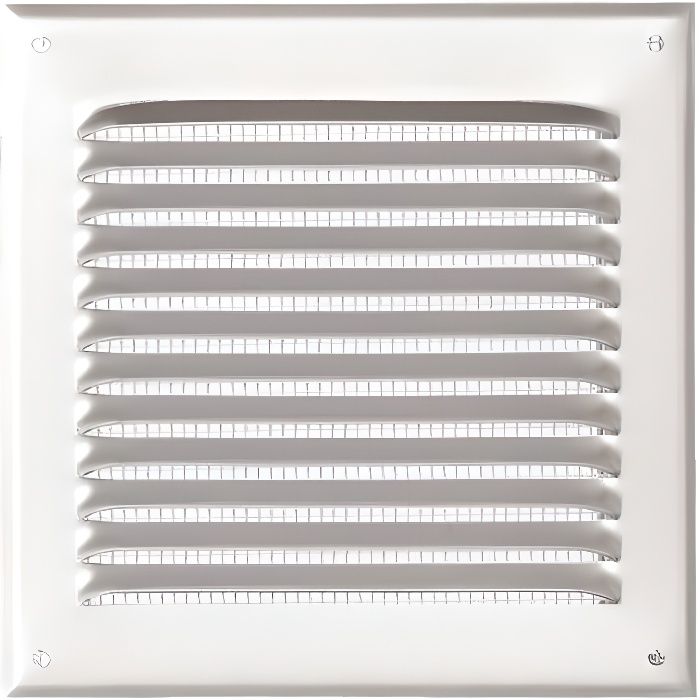 Grille d'aération KOTARBAU 165 x 165 mm en acier inoxydable, avec grille  anti-insectes résistante à la corrosion, argent - Cdiscount Bricolage