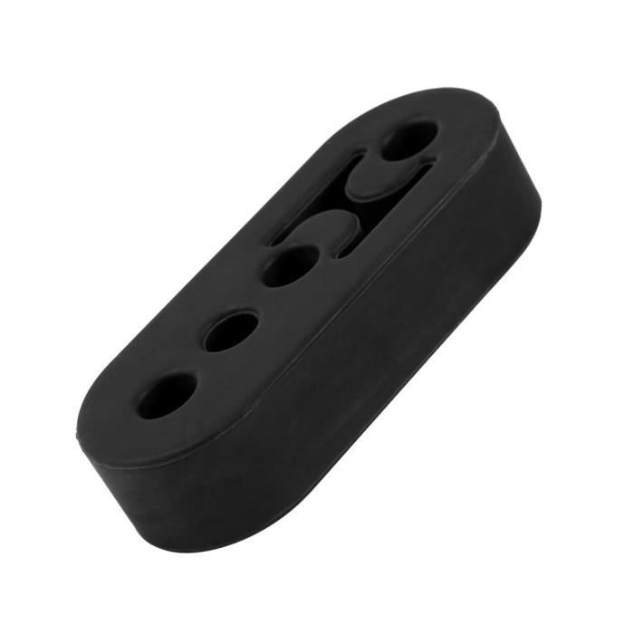 6 Pièces Cintre D/'échappement Caoutchouc Supports D/'échappement Cintre D/'échappement de Voiture Support D/'échappement de Voiture Échappement en Caoutchouc de Voiture Pour Pot Échappement 2 Trous