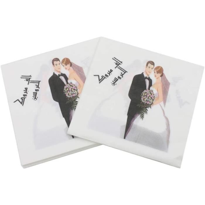 Serviettes En Papier Vert Sauge 25x25cm - Lot De 100 - Pour Mariage, Anniversaire, Événements