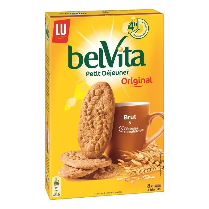 Biscuits petit-déjeuner céréales 400 g Belvita