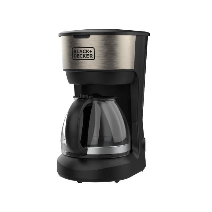 Black+decker Cafetière filtre 6 tasses 600w noir - BXCO600E
