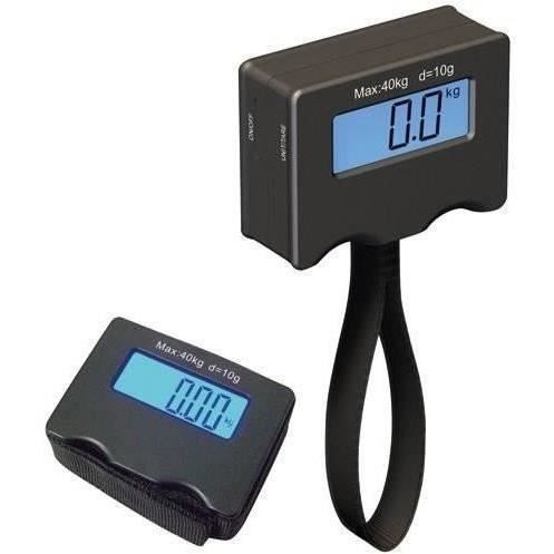 CAO Pèse bagages électronique - ABS et métal - Noir