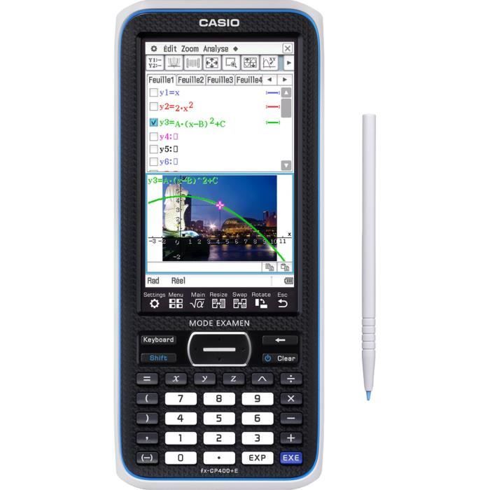 CASIO Calculatrice Graphique FX-CP 400