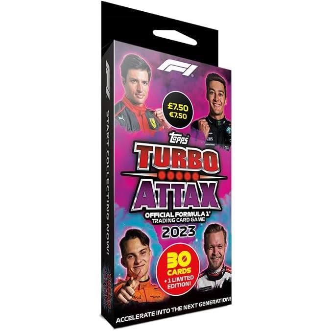 Topps Turbo Attax Formula 1 2024 Eco Pack – 30 Karten + 1 Limited Edition | Offizielles F1-Sammelkartenspiel