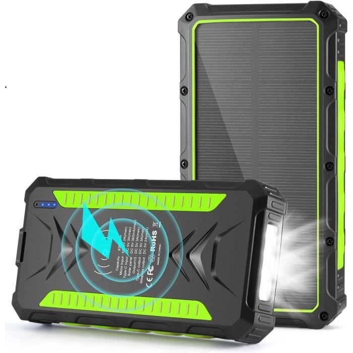 Chargeur Solaire Avec Charge à Induction | Kuulaa Tech
