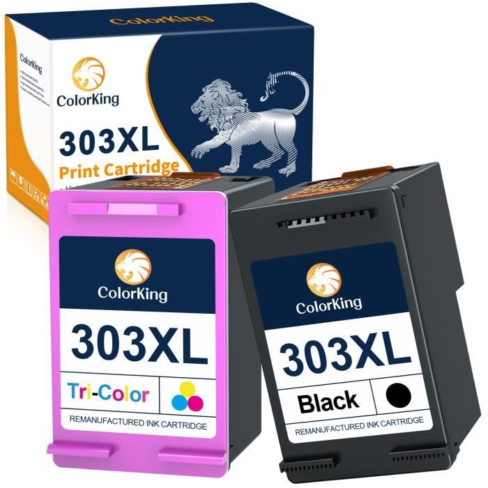 Cartouche D'encre 303 XL Noir Compatible HP Envy 7830 - Non-OEM - Neuf