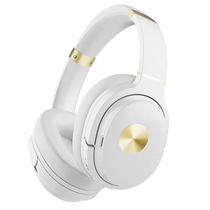 Cowin SE7 casque audio bluetooth blanc Sans fil arceau Réduction