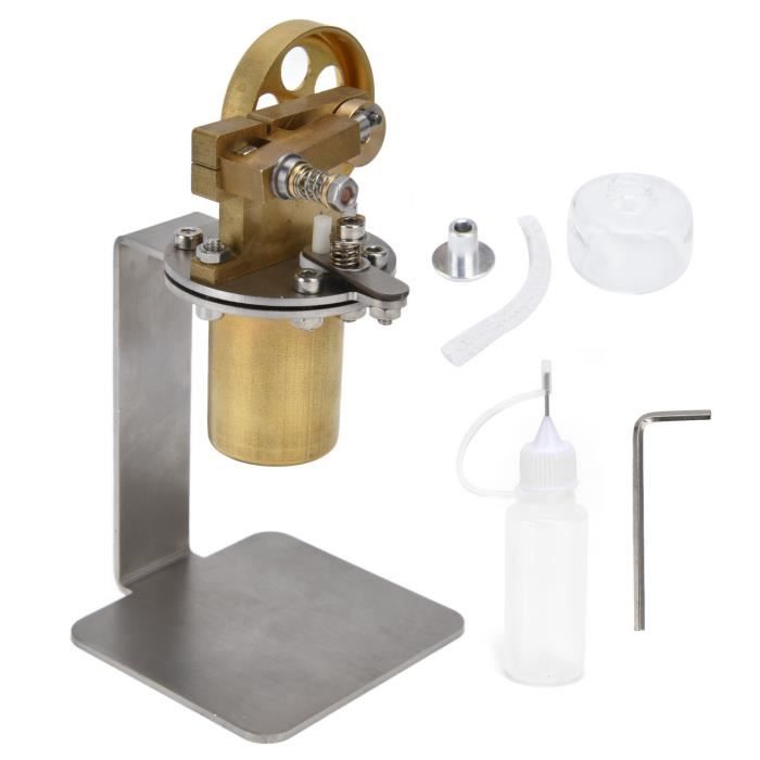 Modèle Moteur à Vapeur Rétro - ENGINEDIY - Laiton - Neuf Pré-monté