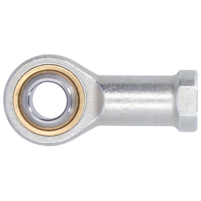 Roulement à Filetage Femelle M10 - Lot 4 Embouts De Tige Métriques, Alésage 10 Mm Pour Biellette Direction Automobile