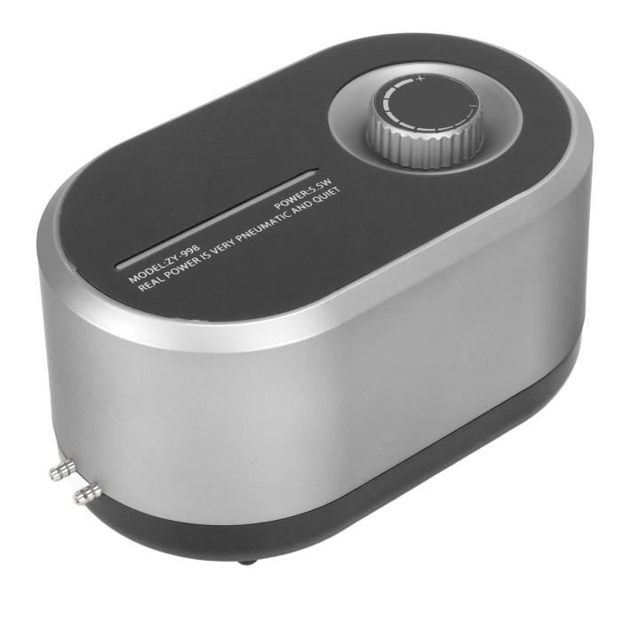Pompe à Air Silencieuse Pour Aquarium Et Pêche - Fonctionne Sur Piles - Urgence Panne De Courant - Bulleur Portable
