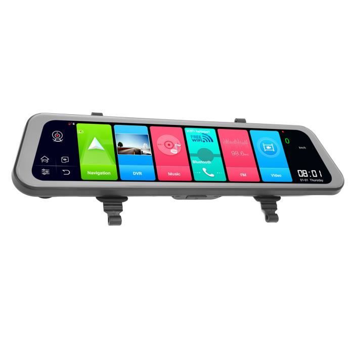 Caméra Dashcam AZDOME PG17 4K - Ecran 12 Pouces + Caméra Arrière 1080P - WiFi, GPS, Vision Nocturne