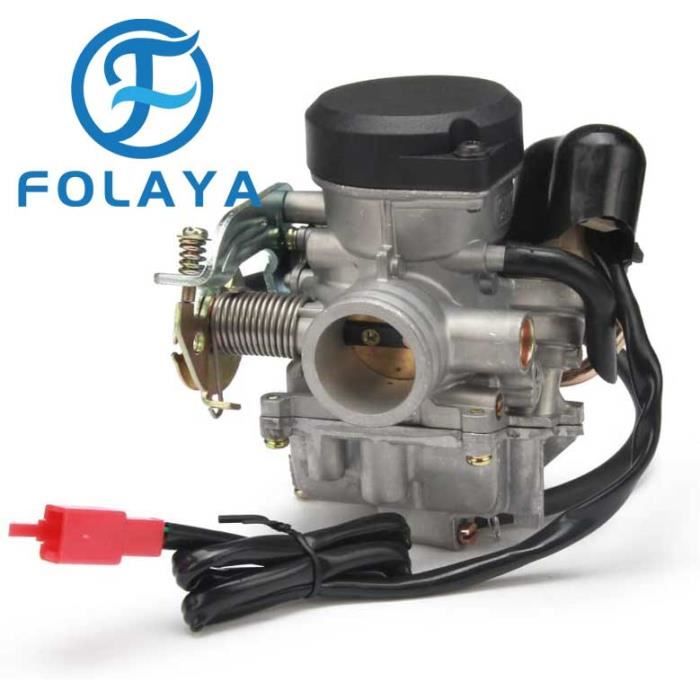 FOLAYA CVK26 Carburateur de Rechange pour Scooter ATV GY6 150 CC 200 CC 250 CC