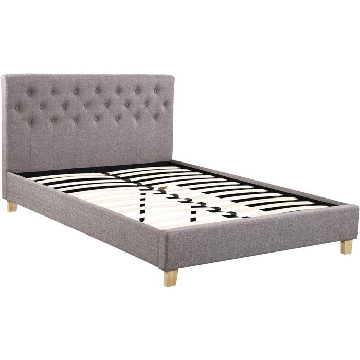 Lit Emmy - 160 x 200 cm - Taupe