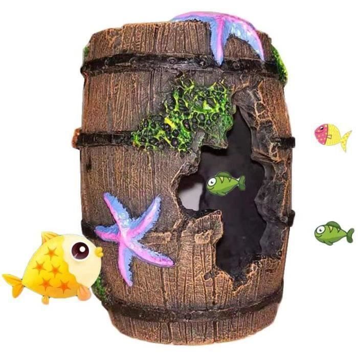 Comparer les prix de Décoration d'aquarium - HAOPYOU - Ornement en résine - Non toxique - Dimensions 8x8x10 cm - Poisson