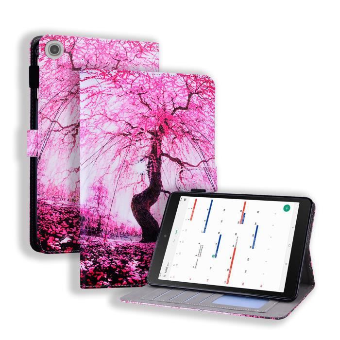 ProCase Housse Étui Galaxy Tab A 10.1" (2019) T510/T515/T517 - Coque PU Léger Avec Support Intégré Ultra-Mince - Protection Anti-Choc Marine