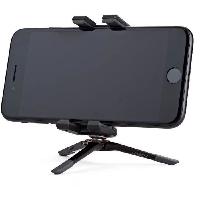 Trépied JOBY Griptight One Micro Stand Noir - Support mobile - Surface plane - Garantie 2 ans