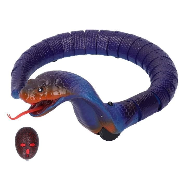 Jauarta Serpent à télécommande avec contrôle infrarouge - Chargement USB -  Langue rétractable - Queue oscillante - Jouet électrique réaliste :  : Jeux et Jouets