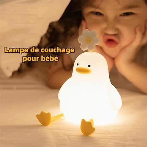 Veilleuse Bébé Enfant, Canard Lampe De Nuit, Fonction Minuterie
