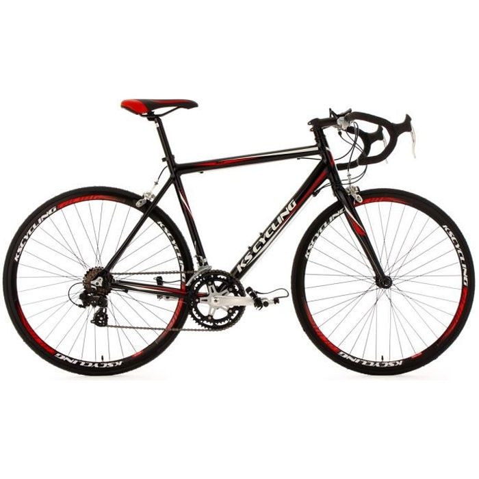 KS CYCLING Vélo de course Euphoria - 28'' - TC 53cm - Noir