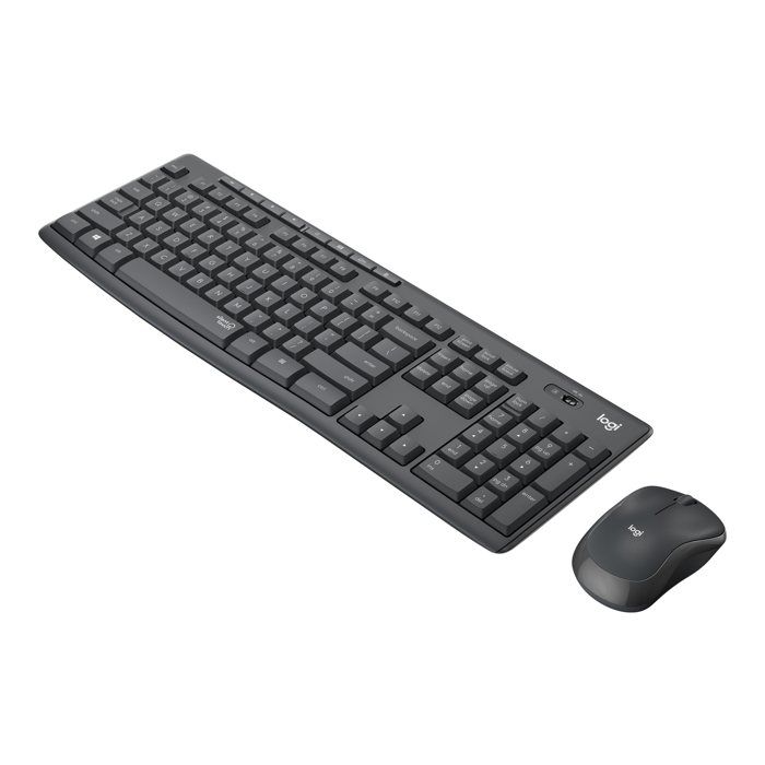 Ensemble clavier et souris - LOGITECH - MK295 - Silencieux - Ergonomique - Graphite Ensemble clavier et souris - LOGITECH - MK295 - Silencieux - Ergonomique - Graphite