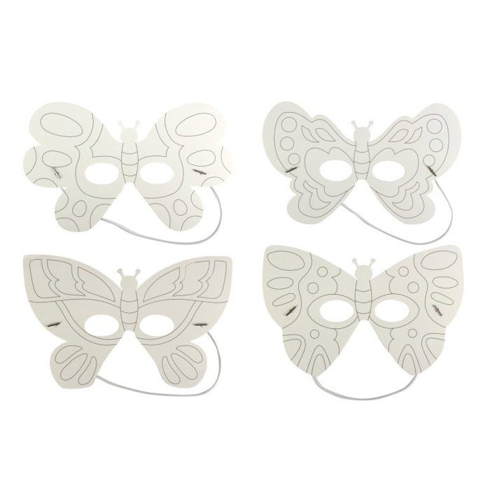 Baker Ross Kit De 3 Masques à Personnaliser – Super-héros En Papier – Taille 25 Cm – Coloriage Avec Feutres Ou Peinture – Dès 3 Ans