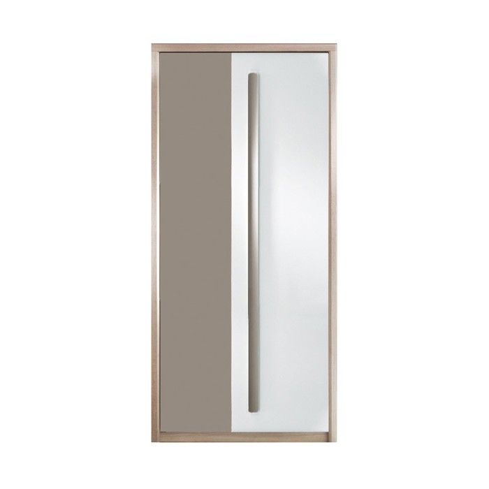 ROMA Armoire penderie avec 2 portes battantes 90x194 cm ROMA Armoire penderie avec 2 portes battantes 90x194 cm