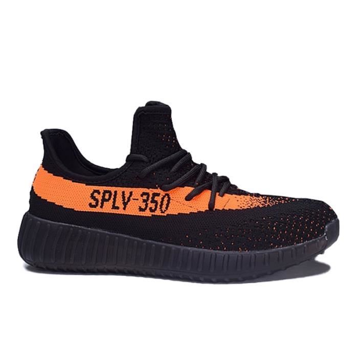 basket adidas noir et orange