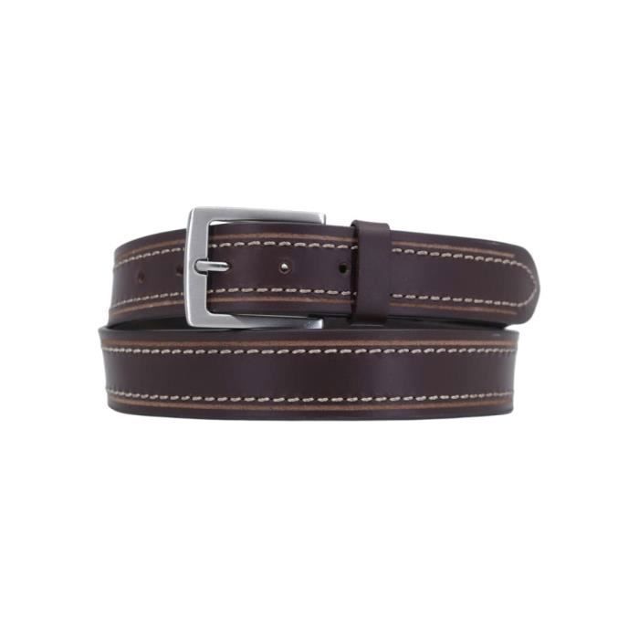 Ceinture C4 équestre Marron - Taille Réglable 38 Pouces - Sauteur - Fabriquée USA
