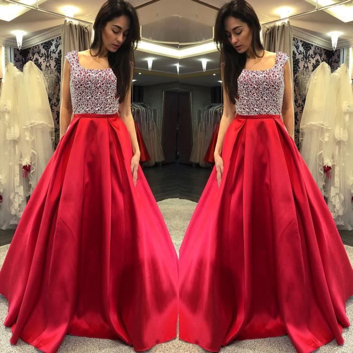 Elegant KOUCLA dames dentelle fendue Cocktail robe de fete robe de soirée XS S M L
