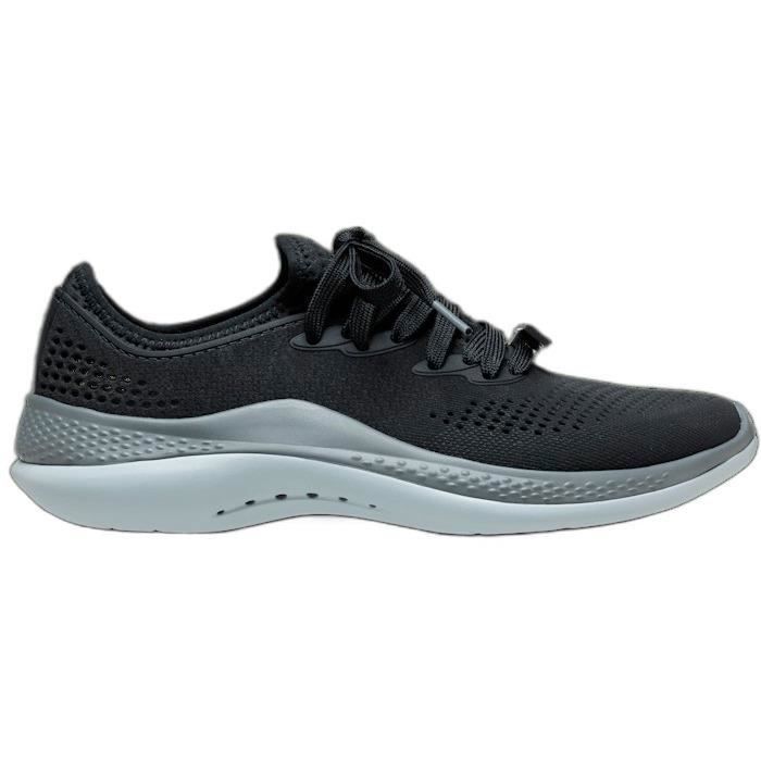 Baskets femme Crocs LiteRide 360 Pacer Noir Lacets Plat